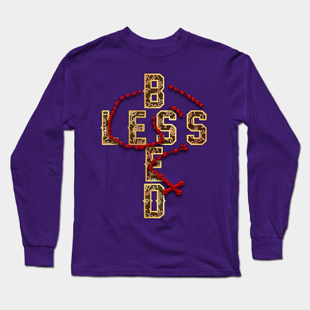 Blessed Long Sleeve T-Shirt by DynamicGraphics